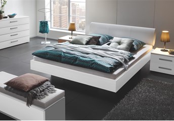 Hasena VILO Elipsa Genuine Leather Floating Bed