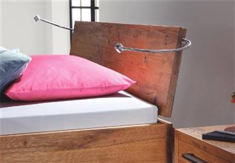 Hasena Xylo Varus Ravo Solid Oak Modern Bed