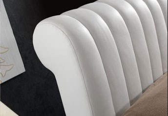 Quarrata MILANO Contemporary Italian Leather Bed