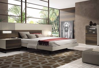 Guardia VIOLET Floating Contemporary Bed