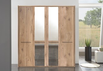 Stylform ATHENA - 150-300cm Hinged Door WardrobeRustic Oak/Nordic Oak