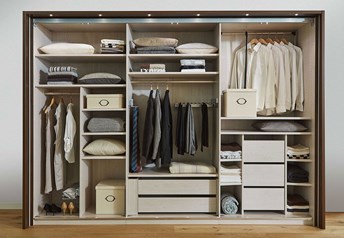 Interior with optional interior accessories