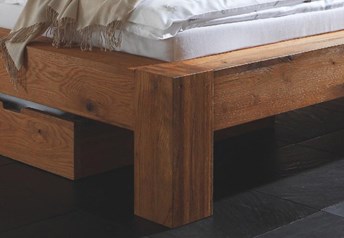 Legs shown in Wild natural oak