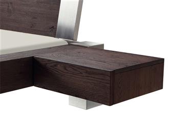 Hasena Caja - 1 Drawer Suspended Bedside Table Solid Oak